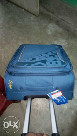 Blue Soft-side Luggage