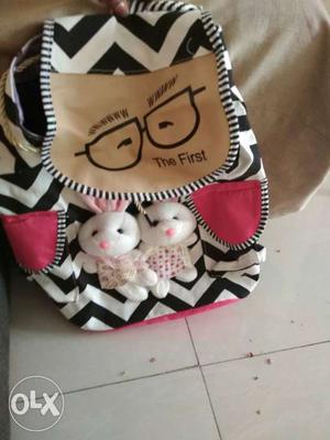 Brand new, unused cute back pack for girls with a
