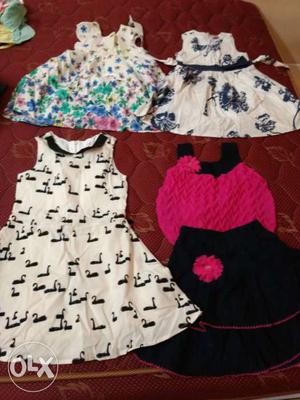 Branded frocks for girl baby 3 to 5 year age