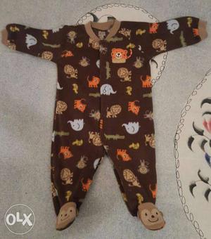 Carter's full length romper with boots