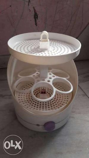 Chickoo 6 bottle sterilizer wrkng condition