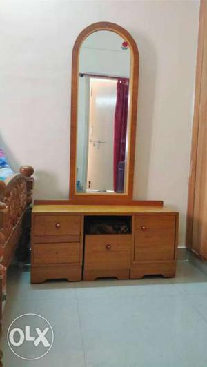 Dressing table with stool in good condition.
