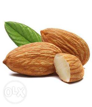 Fresh Almonds(badam)₹750 per kg only. half kg