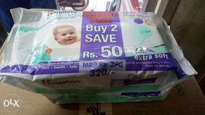Himalaya Baby Wipe Super Saver Pack MRP- RS. 320/-