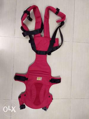 Mee Mee baby carrier, red colour. excellent new