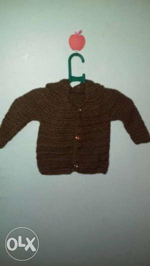 New handmade baby sweater for 8mts to 1 yrs baby.