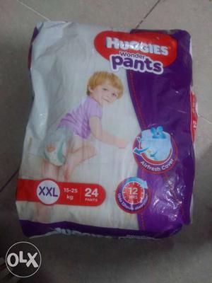 New packed diapers - Huggies wonder pants size