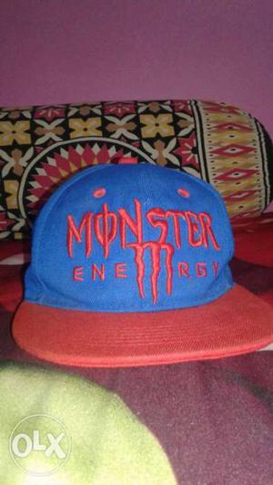 Red And Blue Monster Cap