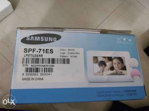 Samsung SPF-71ES Photo frame As good as new As is where is