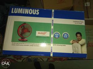 Unused Luminous Buddy Multipurpose Fan. 230 mm.