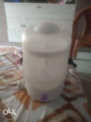 White And Purple Bottle Warmer
