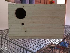 Wooden breeding box