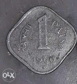 1 India  Paise Coin