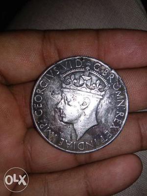 Emperor George Silver-colored Coin
