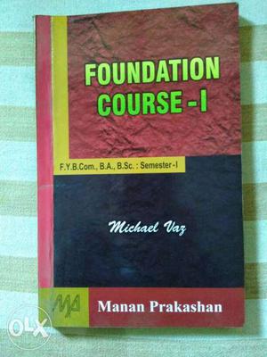 Foundation Course for FYBCom, FYBA, FYBSc