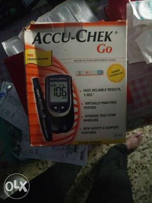 Glucometer accucheck go New seal pack Have not