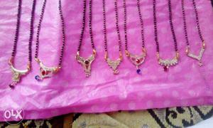 Gold-colored Necklaces per pic Rs60 only