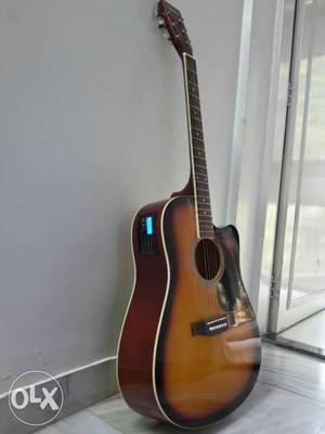 Havana semi acoustic guitar 42 size jumbo guitar