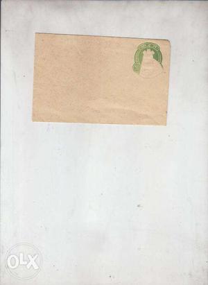 Misprint postal envelop