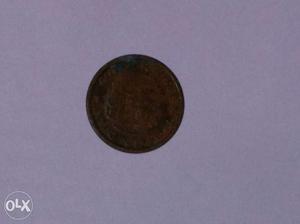 One paisa old copper coin