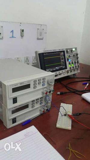Oscilloscope and 2 power Supply