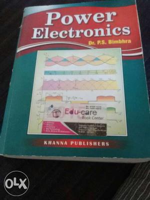 Power Electronics By Dr. P.S. Bimbhra Book