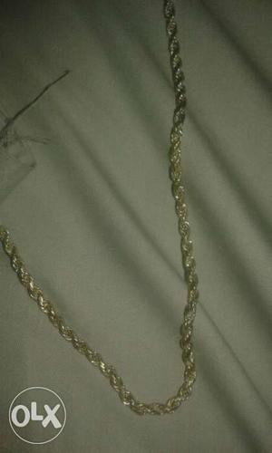 Rope design long neck chain for men & women both