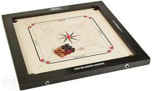 Speedo Professional Carrom Board with coins and