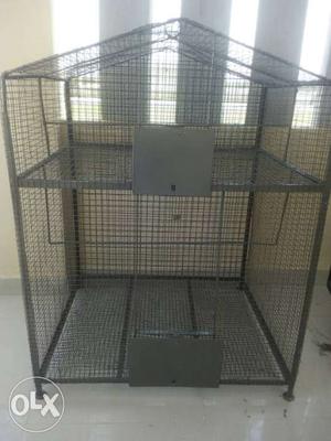 2 layers cage for cats and birds