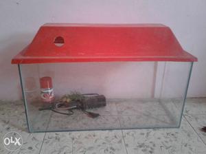 Aquarium with pump and top for sale call