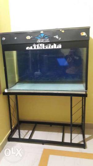 Aquarium with stand and top cover for sell