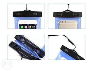 Blue Plastic Resalable Pack for mobile