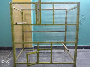 Green And Gray Breeding Cage