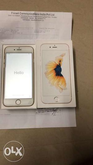 IPhone 6s 12 days old with warranty... 32 GB
