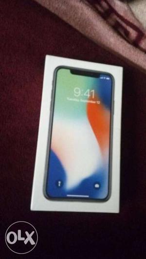 Iphone X 64gb sealed pack Silver.