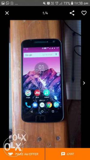 Moto g4 plus for sale with very good condition