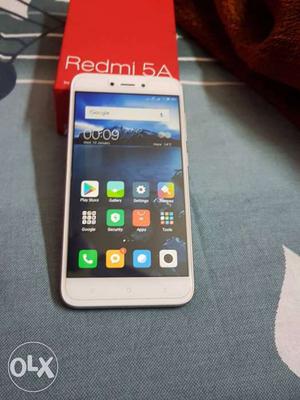 Sell or excgange redmi 5a 8 days old phone 2gb 16