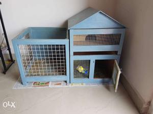 Wooden cage for pets. custom designed. very light