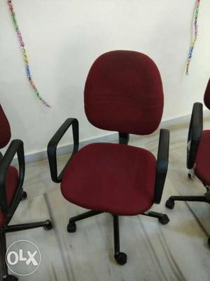 3 chairs in good condition