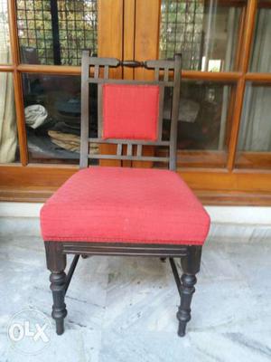 6 Antique sheesham wood chairs in excellent