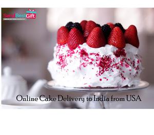Cake Delivery from USA to India by SendBestGift Gurgaon