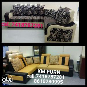 Corner sofa set brand new with good quality