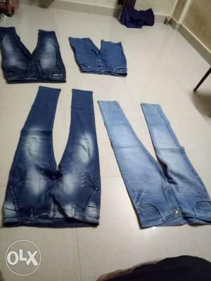 4 new jeans only once used buy 4 get 2 free 34
