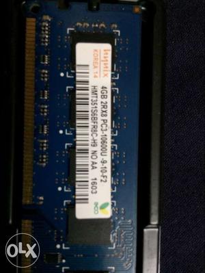 Blue Hynix DIMM RAM Stick