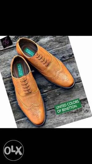 Brown United Colors Of Benetton Dress Shoes