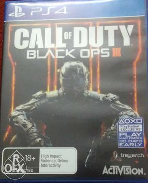 Call Of Duty Black Ops III PS4 Game Case