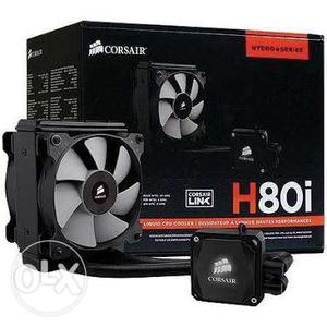 Corsair H80i cpu water cooler in excellent