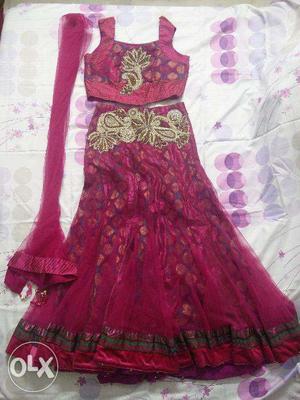 Exclusive party wear bridal lehanga.. Used only once
