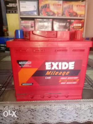 Exide battery for car or any other use