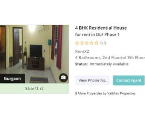 Fully Furnished apartments for Rent in Gurgaon